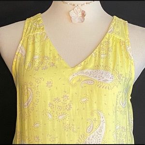 🎽Yellow Lightweight Tank Top